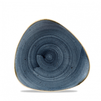 19.2cm Stonecast Blueberry Triangle Plate